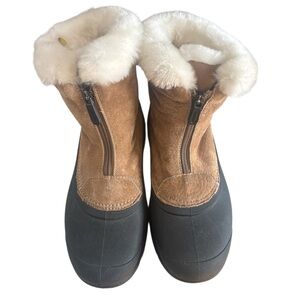 NWOT SOREL Women’s Thinsulate Snow Angel Boots Size 8 Flaw Right Boot